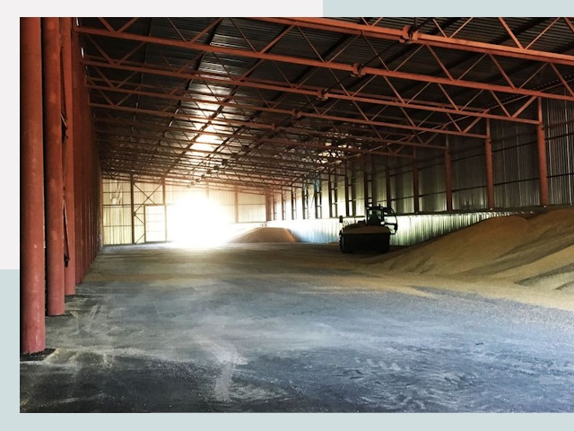 Строительство зернохранилищ в Таганроге