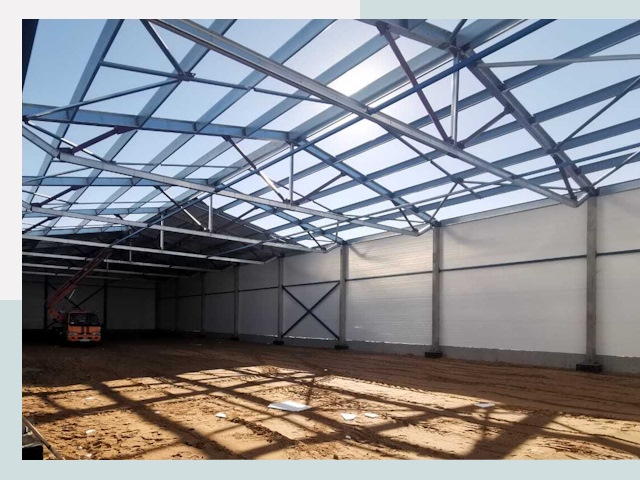 Строительство сенохранилищ в Таганроге