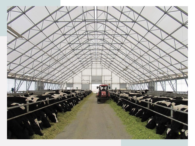 Тентовые коровники в Таганроге от 611 руб. - Надежно и доступно