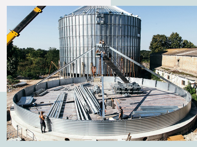 Силосы для зерна в Таганрог от 611 руб. - Надёжное хранение