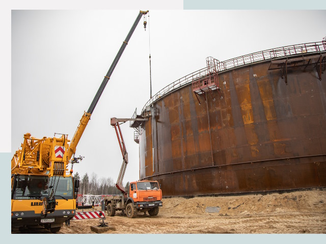 Монтаж резервуаров в Таганроге от 611 руб. за м³