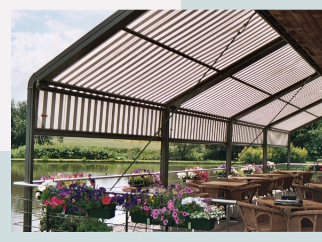 Элегантные навесы для кафе от 611 руб в Таганрог