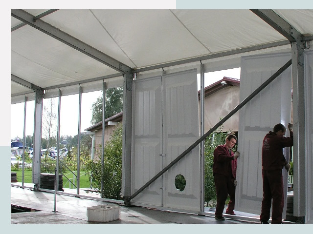 Быстро сборные шатры в Таганрог от 611 руб. за м²