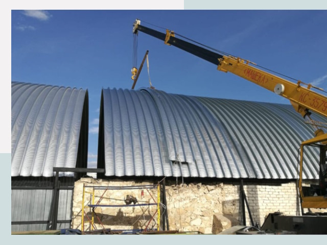 Реконструкция ангаров в Таганроге от 611 руб.