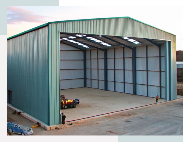 Строительство ангаров в Таганроге