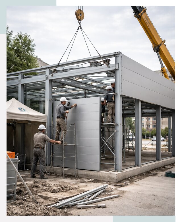 СтальСтрой-Тгн: торговый павильон под ключ в Таганроге от 35634 р.
